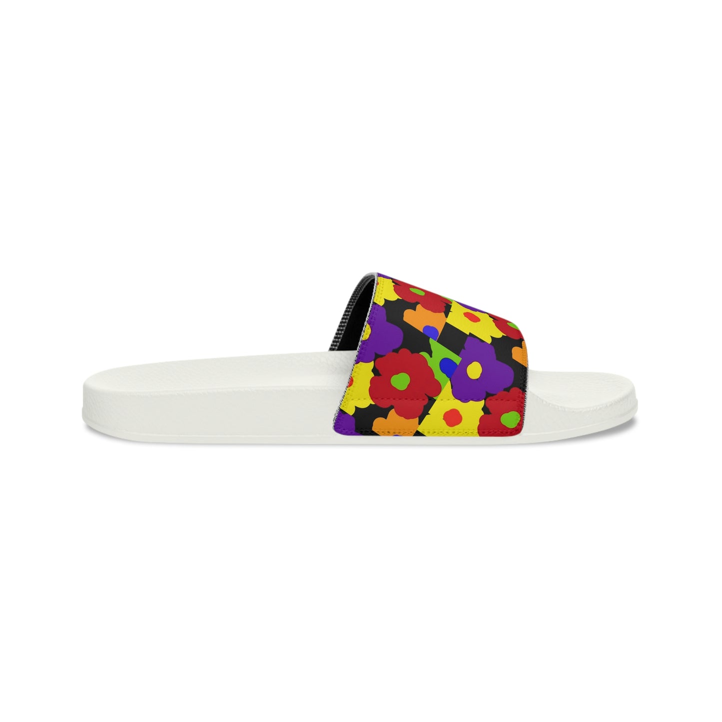 Men's Slide Sandals - Flower