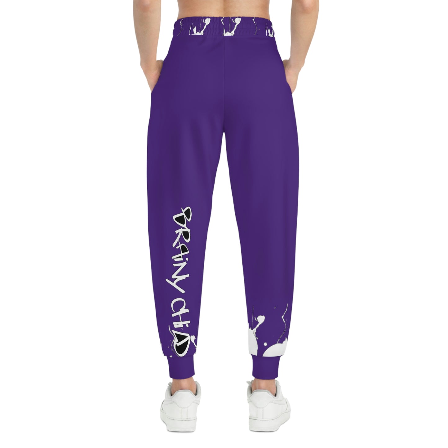 Unisex - Athletic Joggers - Purple