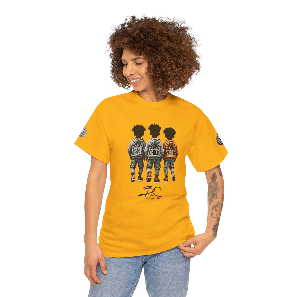 Brainy Ballers - Unisex Heavy Cotton Tee