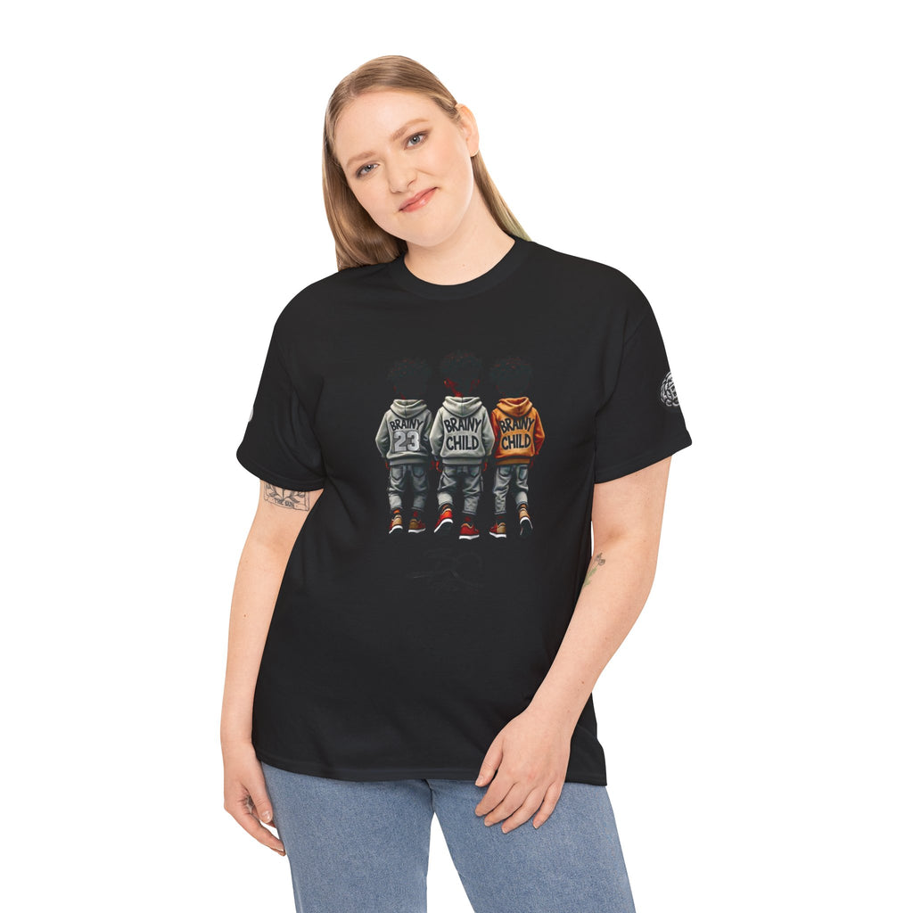 Brainy Ballers - Unisex Heavy Cotton Tee