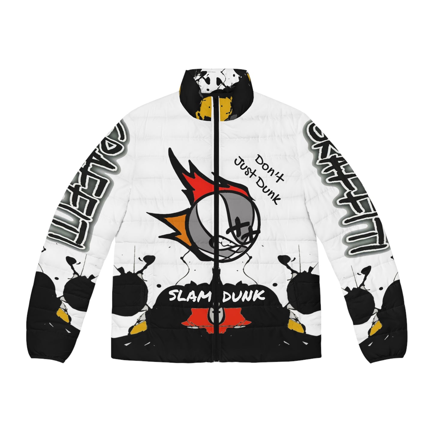 Unisex Puffer Jacket - White