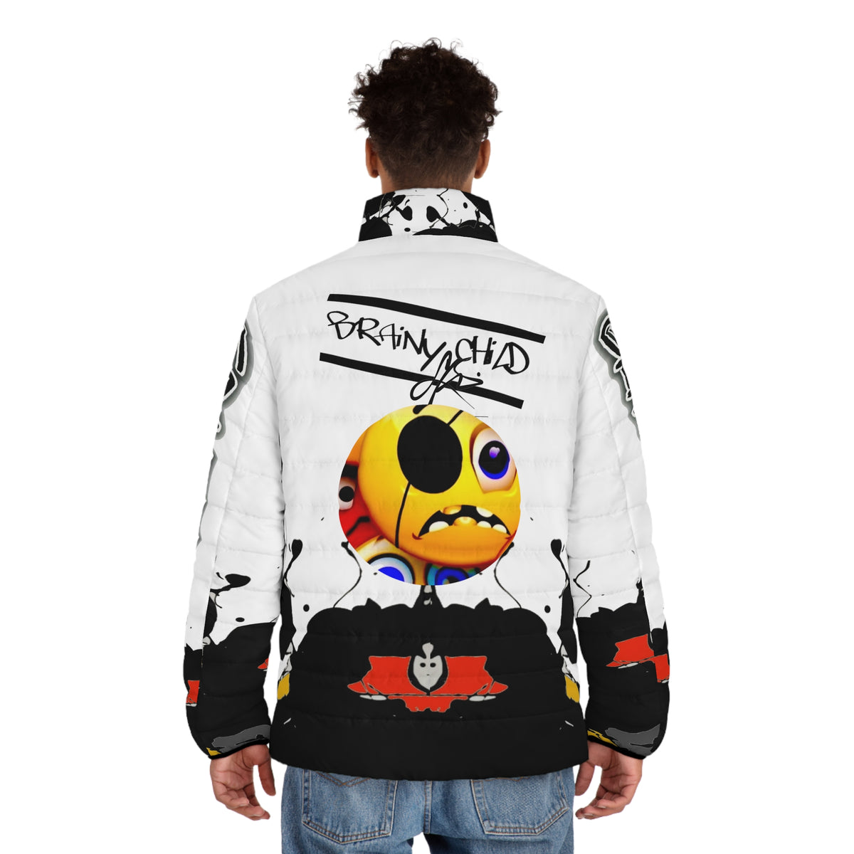 Unisex Puffer Jacket - White