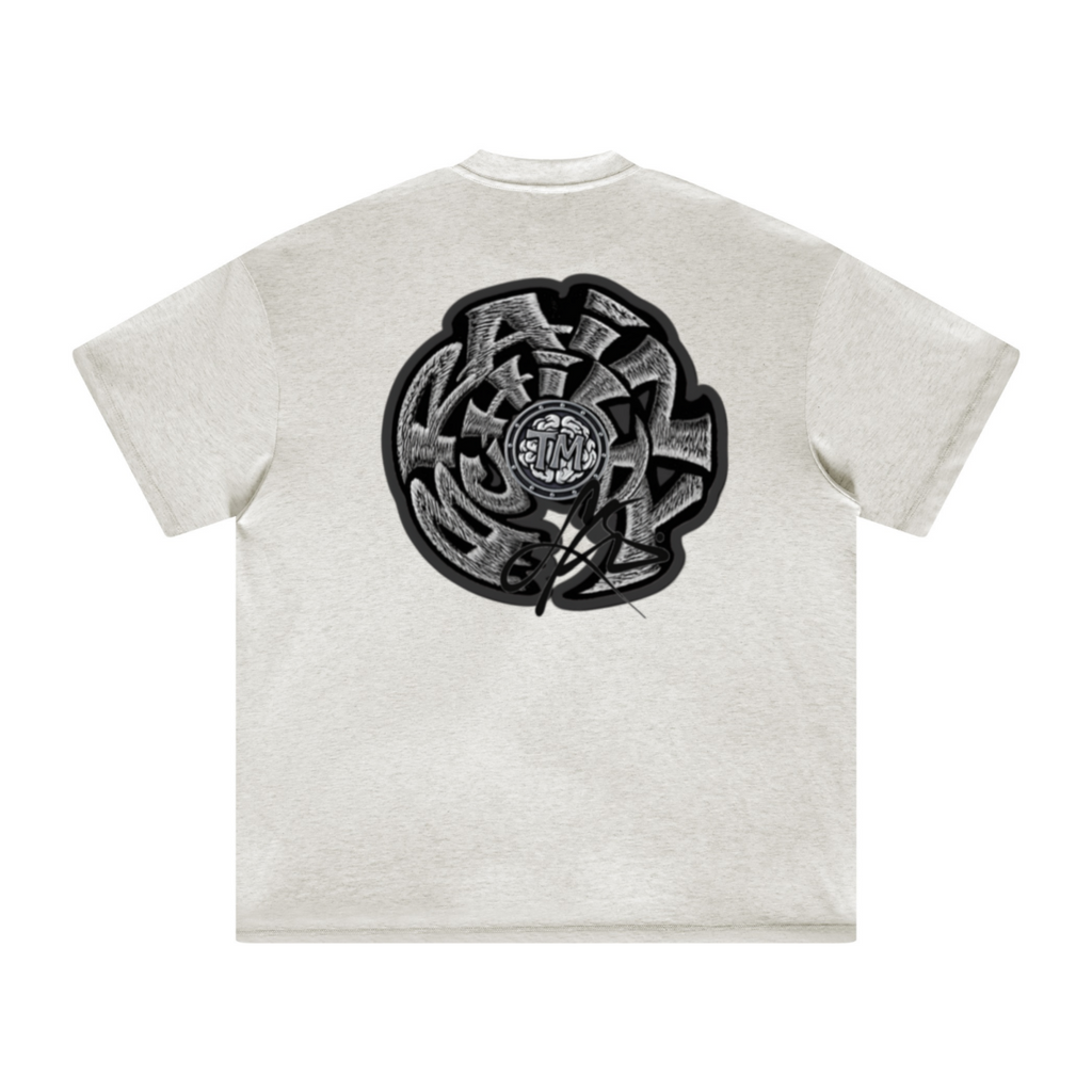 305GSM Unisex FOG Earth-Tone 20-Color Drop-Shoulder T-shirt Beige 