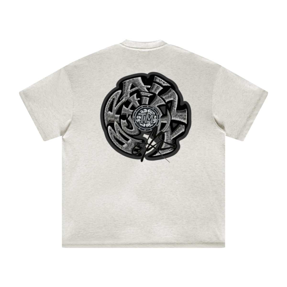 305GSM Unisex FOG Earth-Tone 20-Color Drop-Shoulder T-shirt Beige 