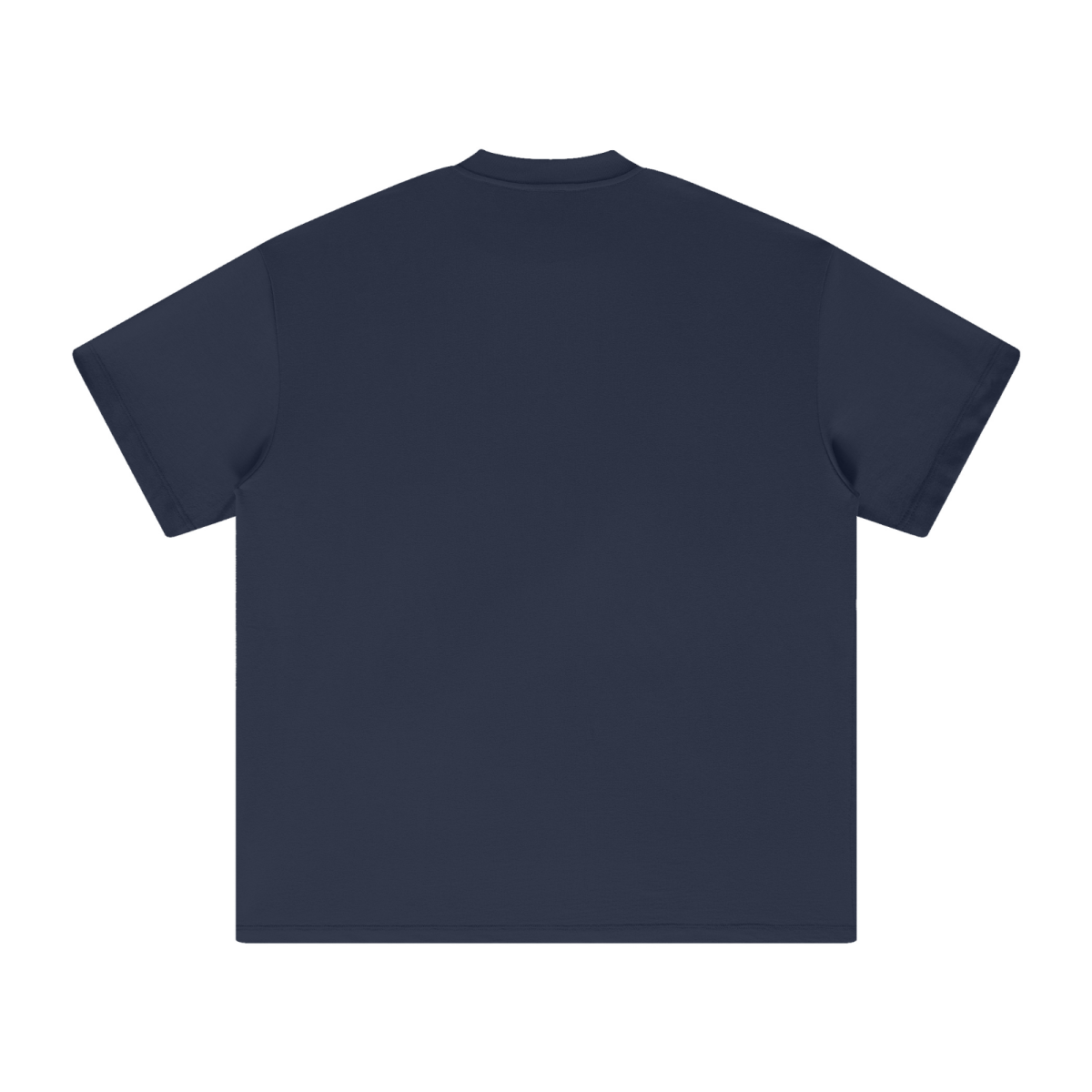 305GSM Unisex FOG Earth-Tone 20-Color Drop-Shoulder T-shirt Dark blue