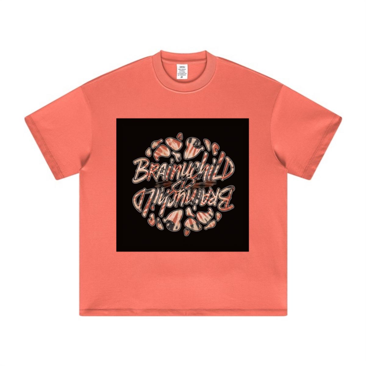 305GSM Unisex FOG Earth-Tone 20-Color Drop-Shoulder T-shirt Orange