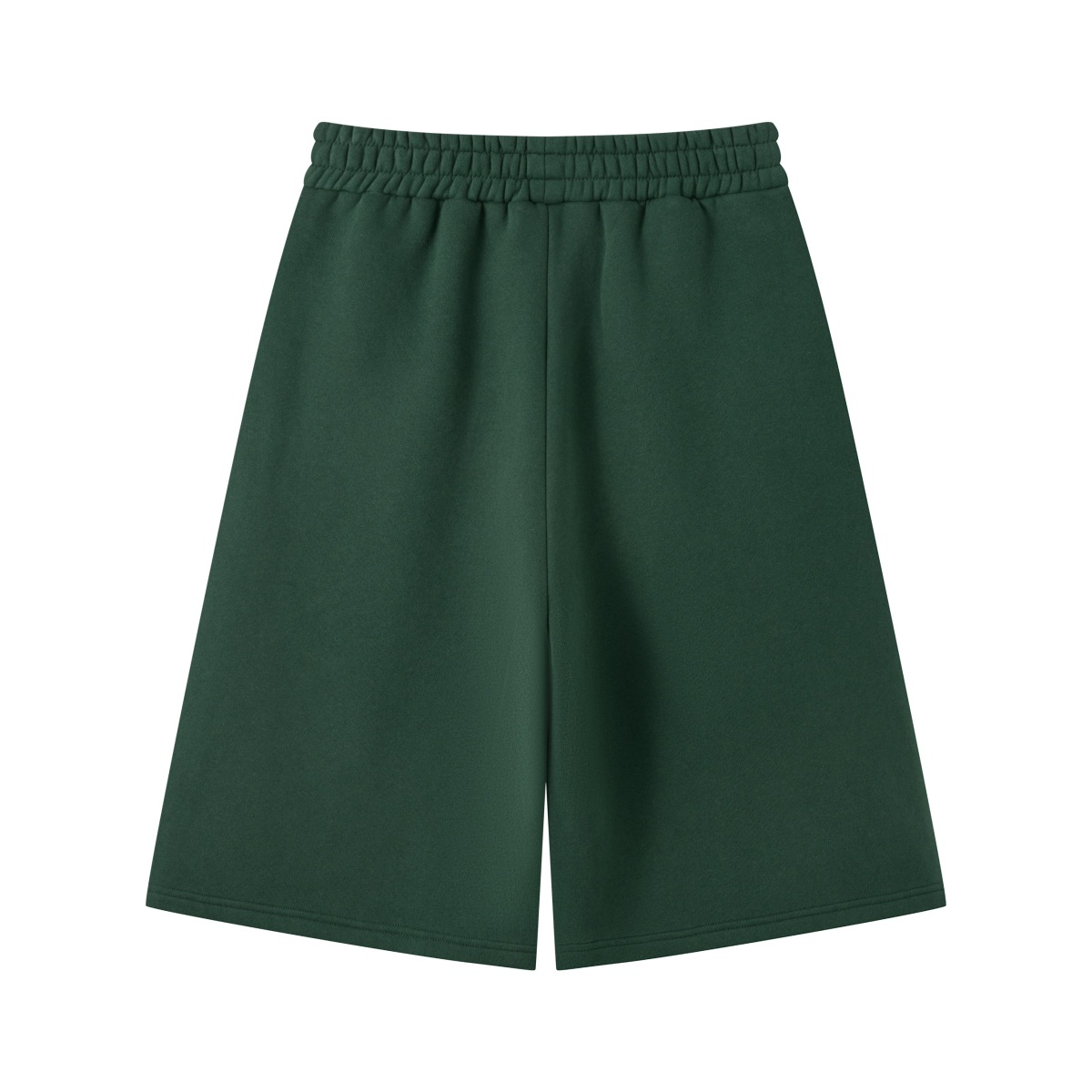 345GSM Men's Thermal Fleece-Lined Cropped Pants Rainforest Green