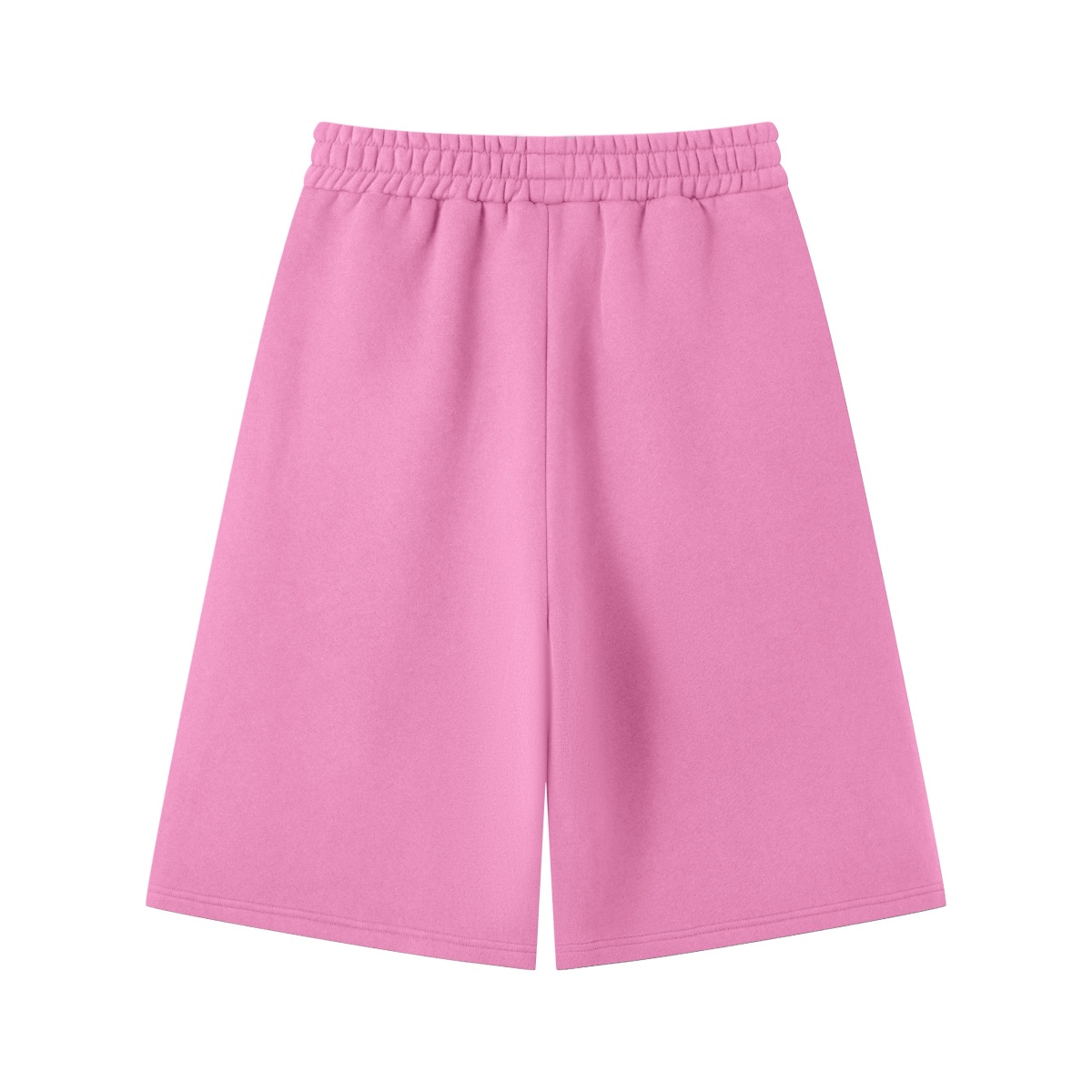 345GSM Men's Thermal Fleece-Lined Cropped Pants Peachy Pink