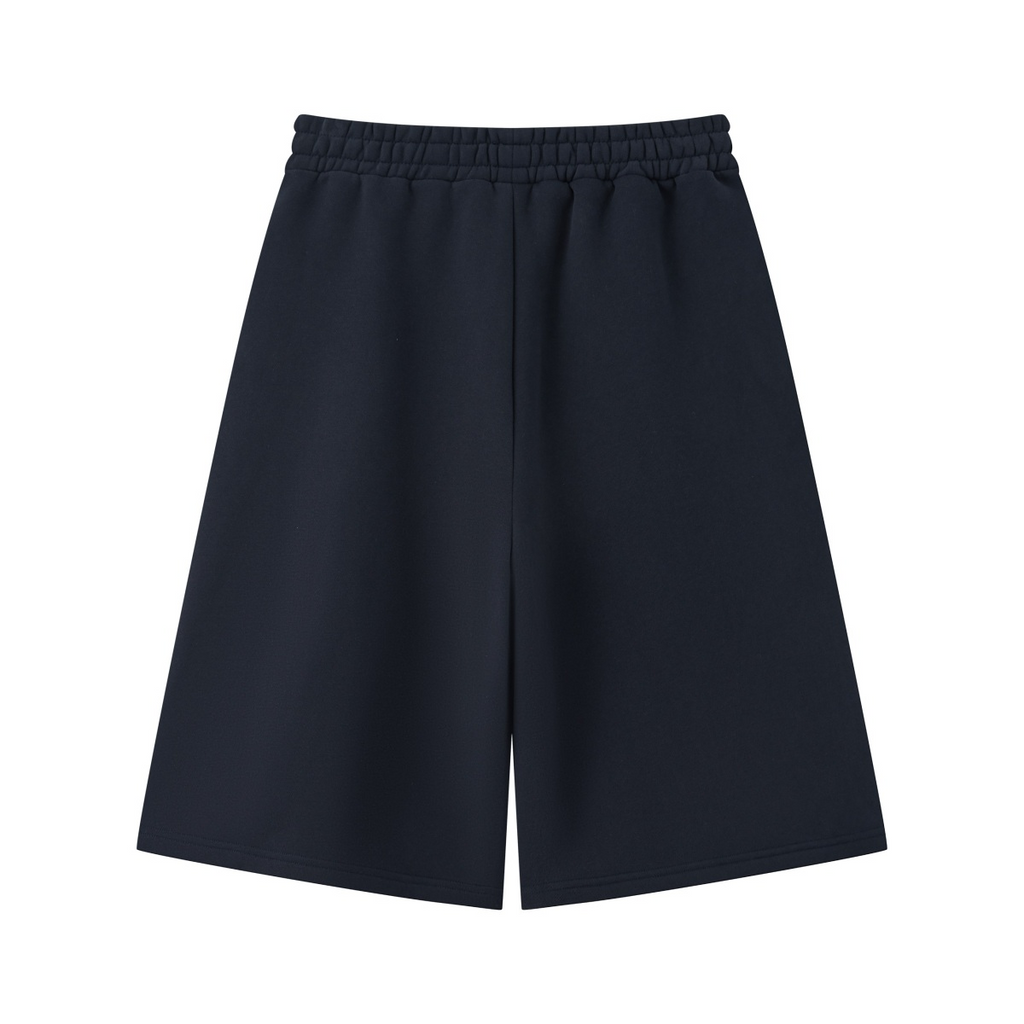 345GSM Men's Thermal Fleece-Lined Cropped Pants Ba Family Midnight Blue