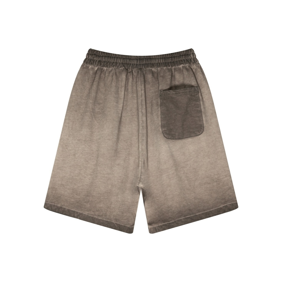 310GSM Men's Heavyweight Inside-Out Washed Shorts Washed Coffee