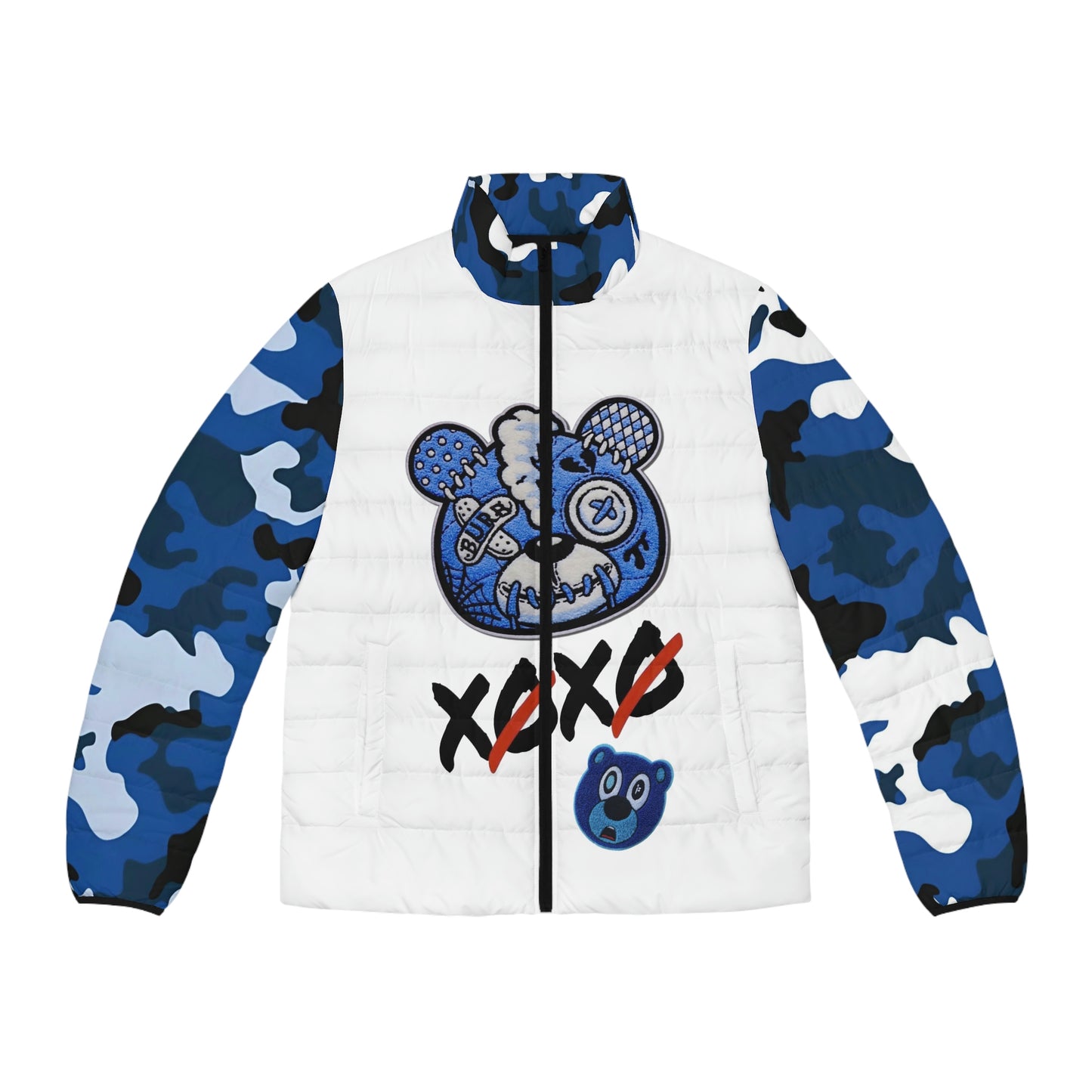 Custom Puffer Jacket - BW Bear