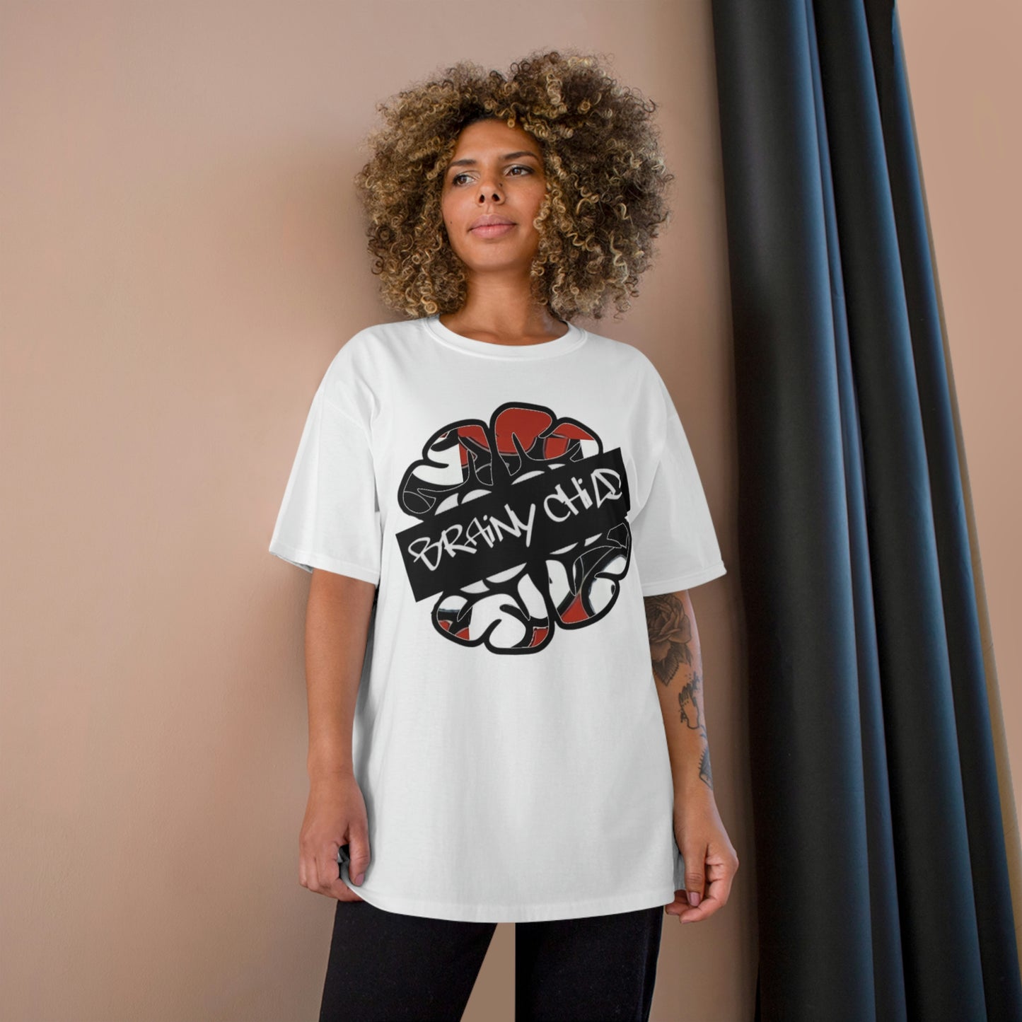 Unisex Champion BRAINIAC T-Shirt - W