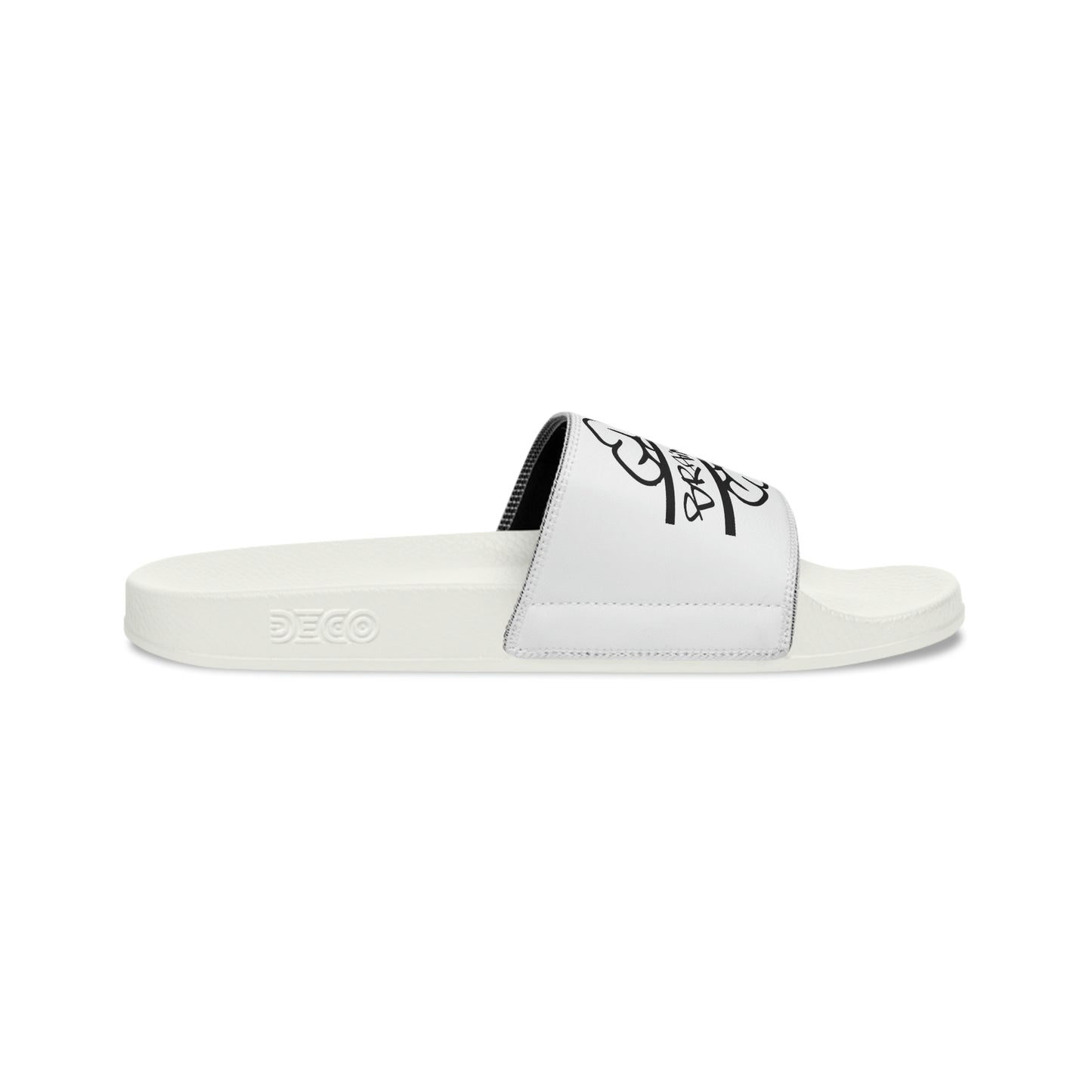 Custom Slides - B & W - (Men Sizes)