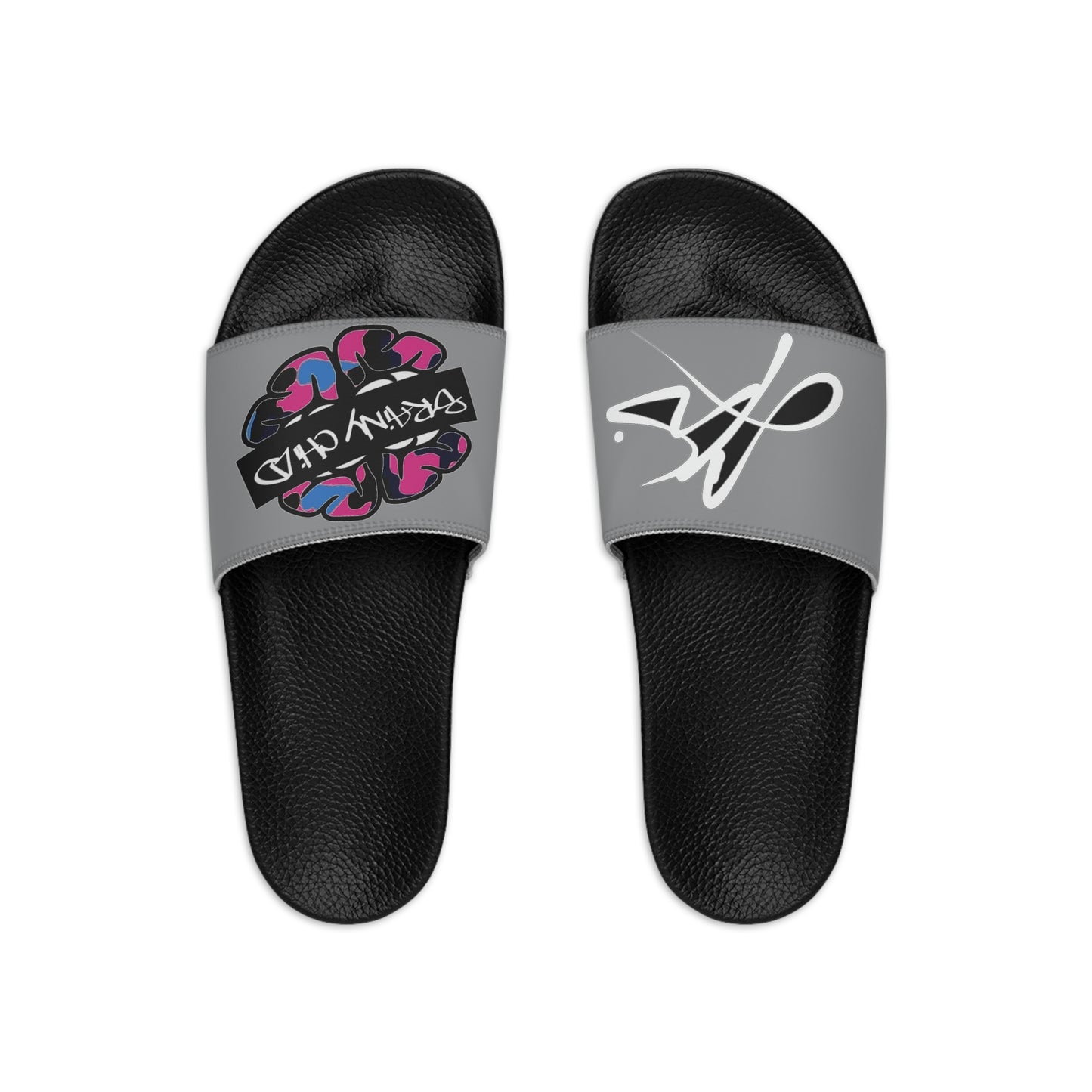 Men's Slide Sandals - BRAINIAC- G