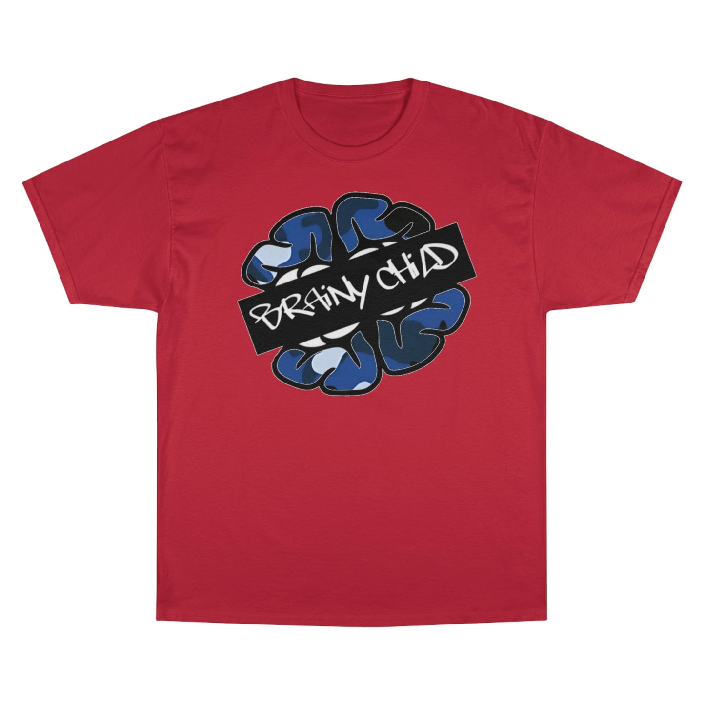 Unisex Champion BRAINIAC T-Shirt - W B Camo