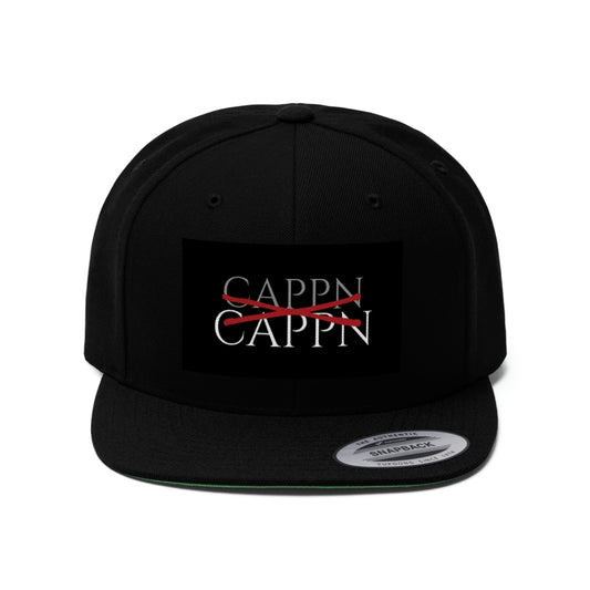No CAPPN Flat Bill Hat - B