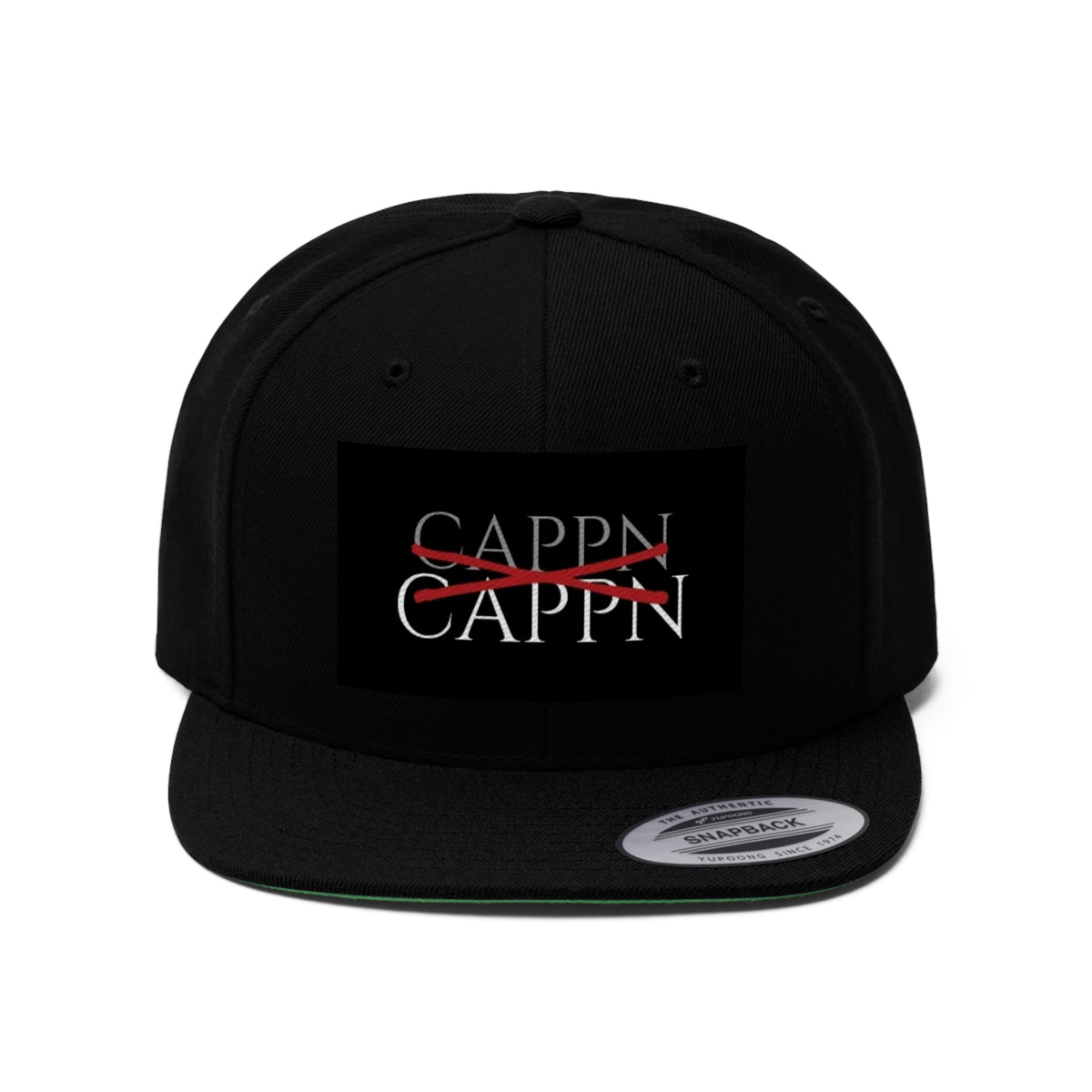 No CAPPN Flat Bill Hat - R