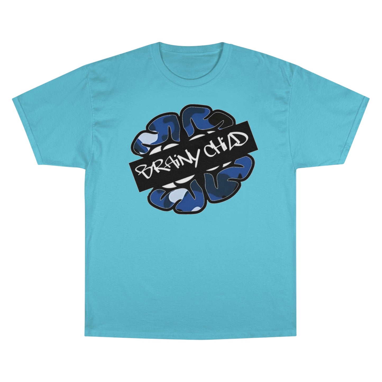 Unisex Champion BRAINIAC T-Shirt - W B Camo