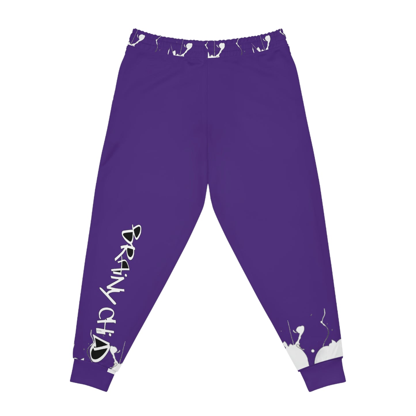 Unisex - Athletic Joggers - Purple