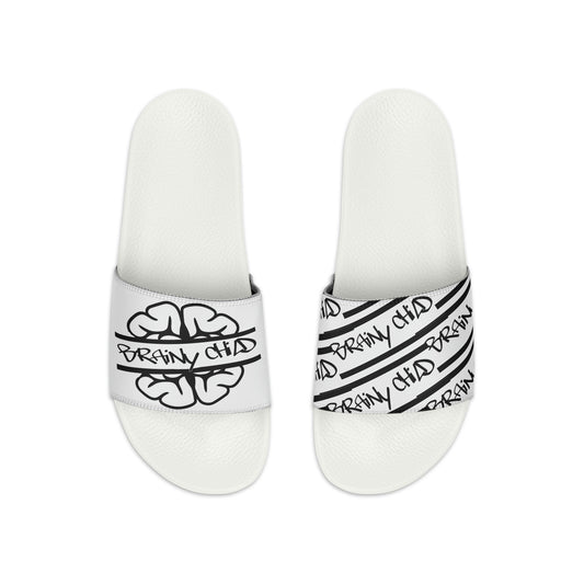 Custom Slides - B & W - (Men Sizes)
