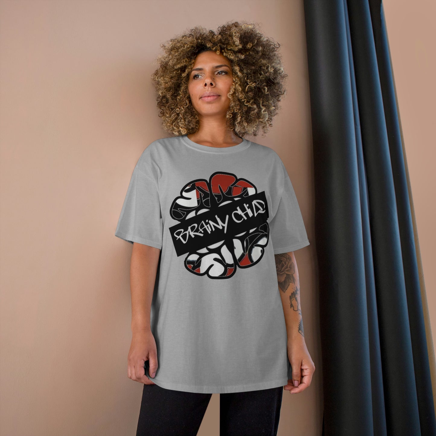 Unisex Champion BRAINIAC T-Shirt - W