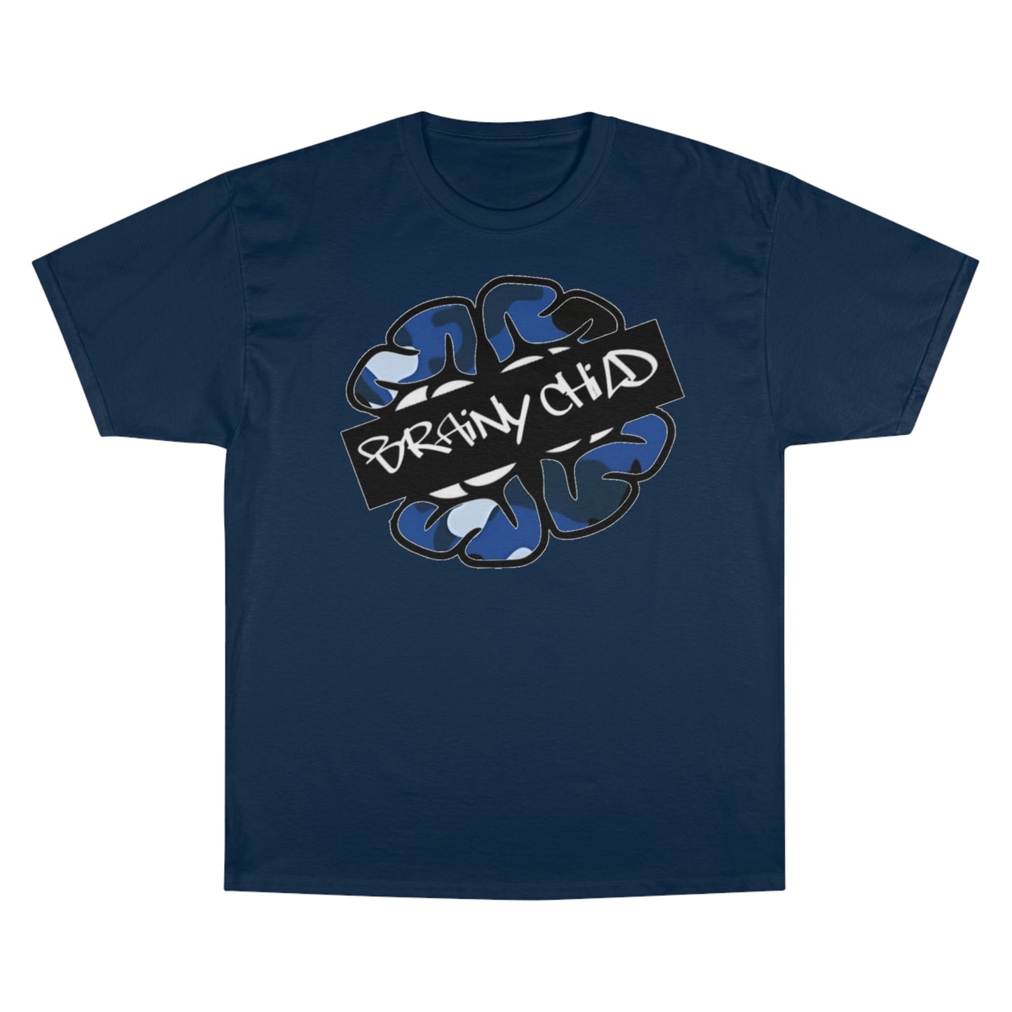 Unisex Champion BRAINIAC T-Shirt - W B Camo