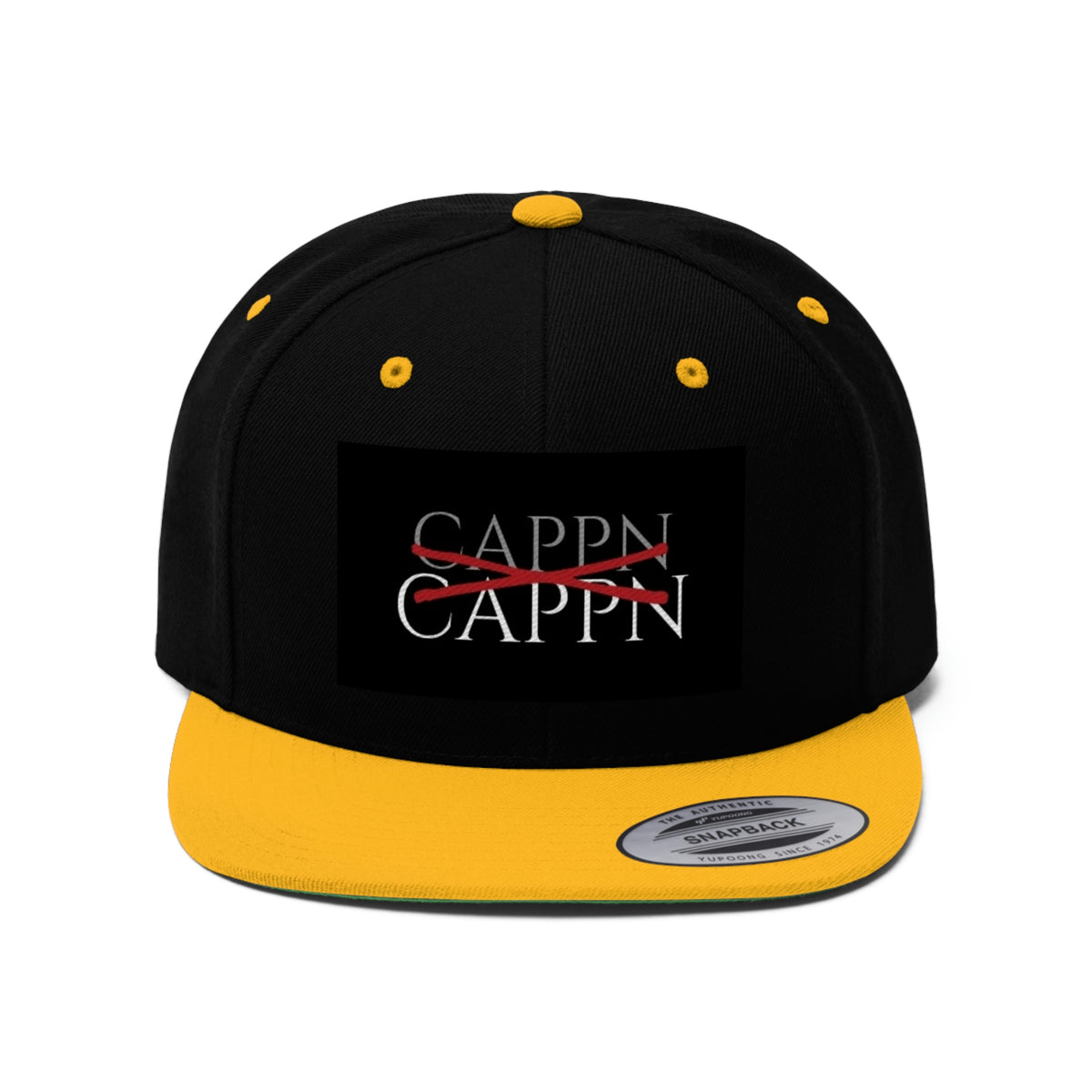No CAPPN Flat Bill Hat - B