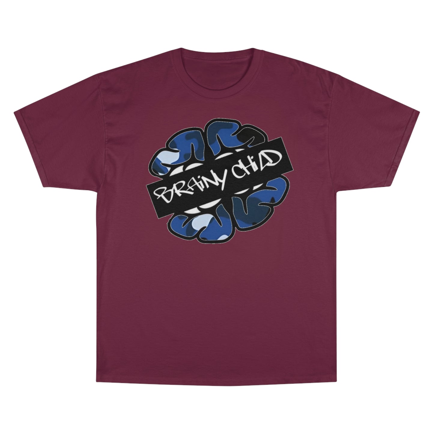 Unisex Champion BRAINIAC T-Shirt - W B Camo