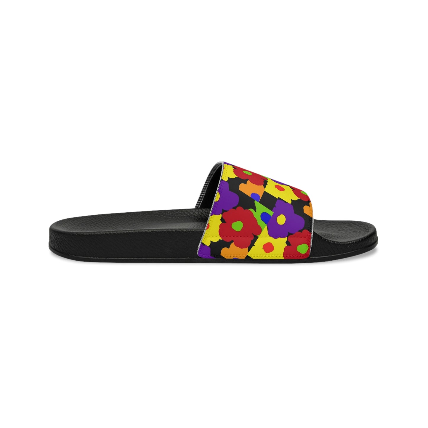 Men's Slide Sandals - Flower