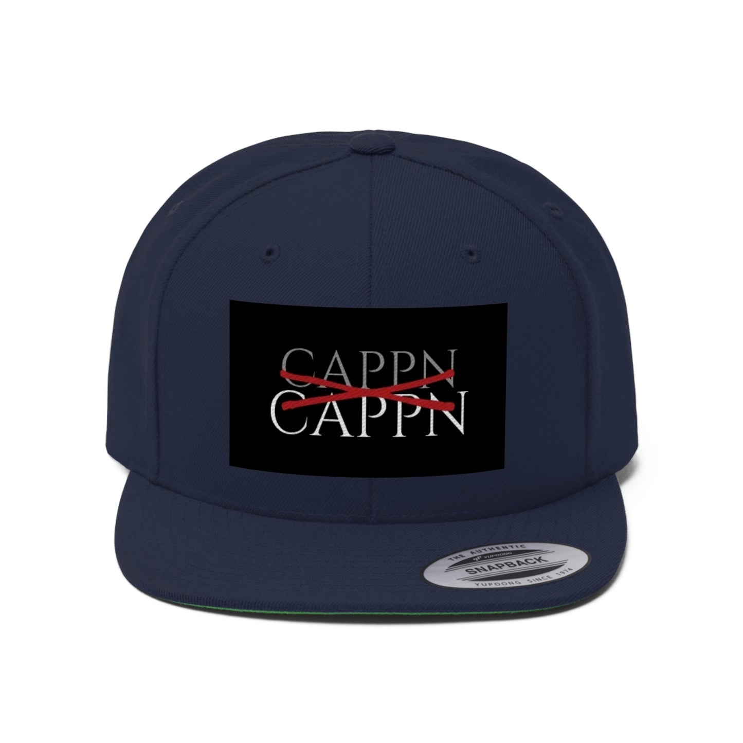 No CAPPN Flat Bill Hat - B