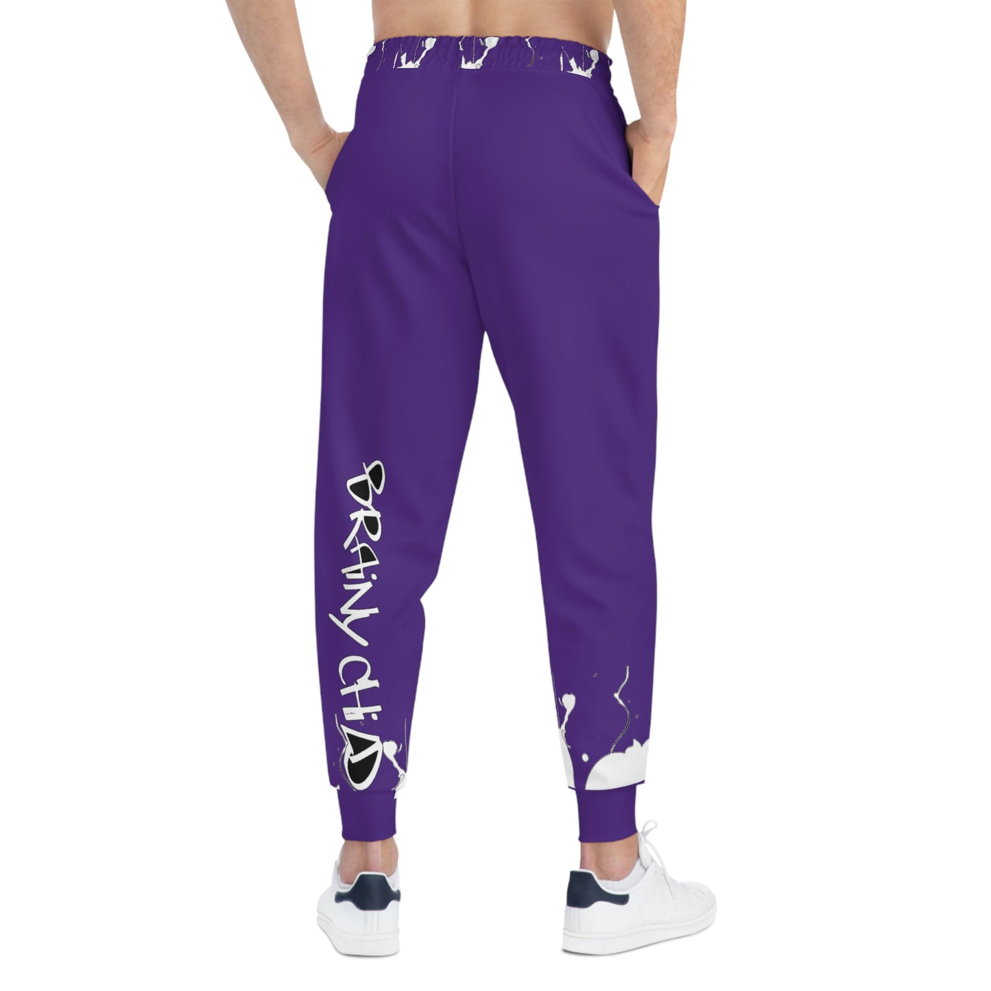 Unisex - Athletic Joggers - Purple