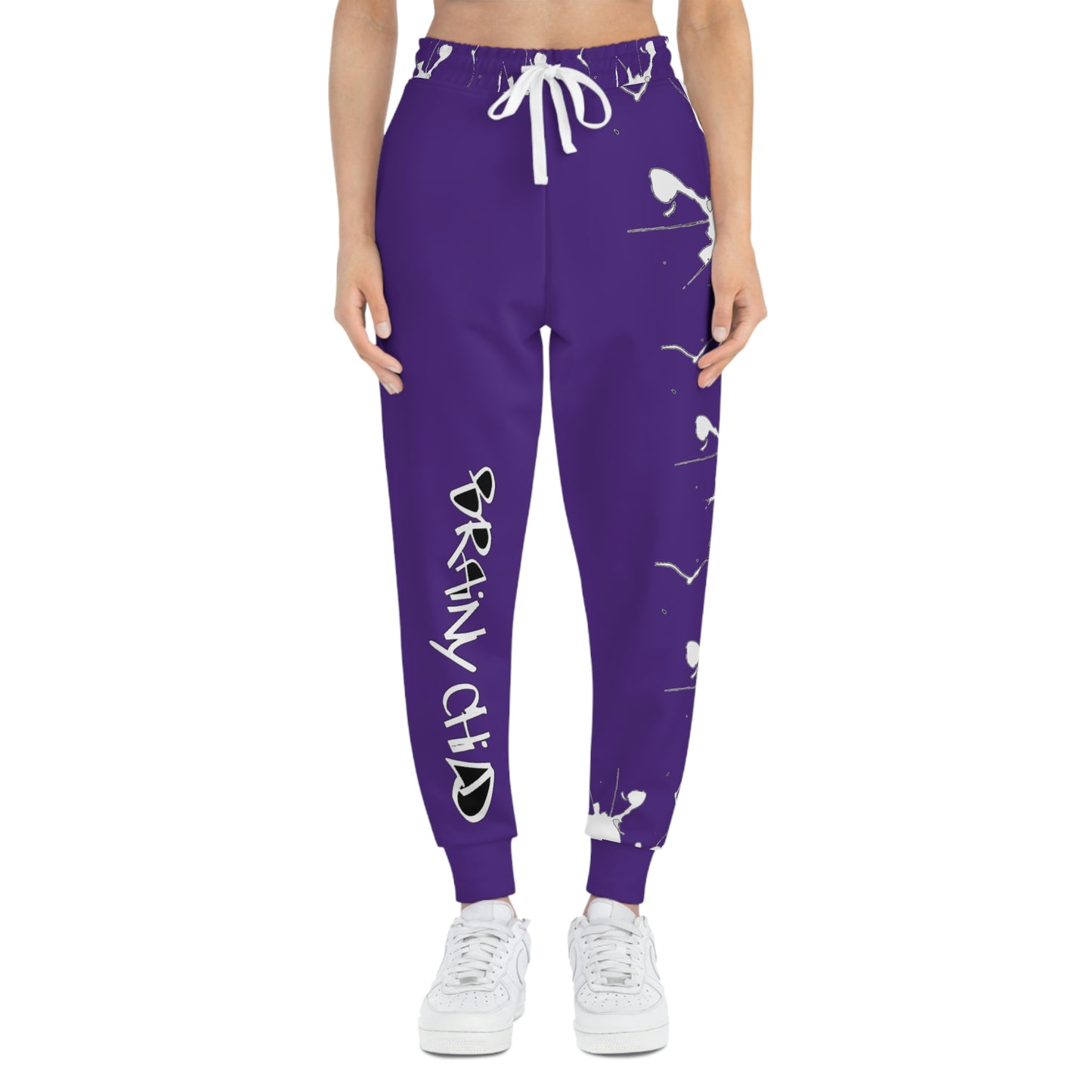 Unisex - Athletic Joggers - Purple