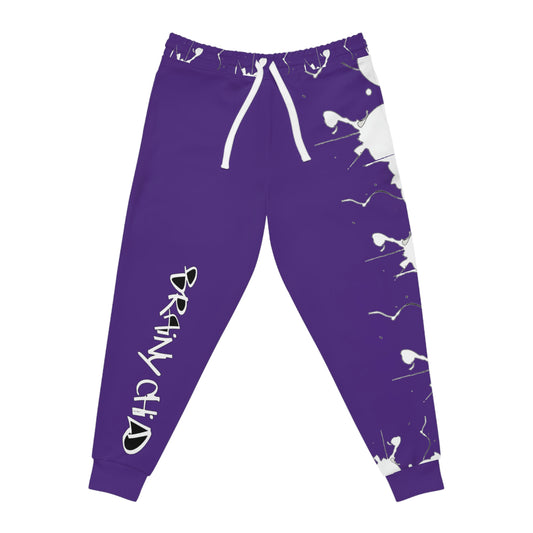 Unisex - Athletic Joggers - Purple