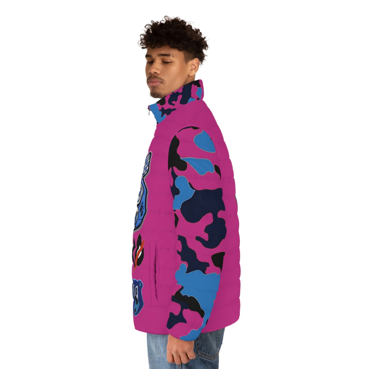 Custom Puffer Jacket - HP Bear