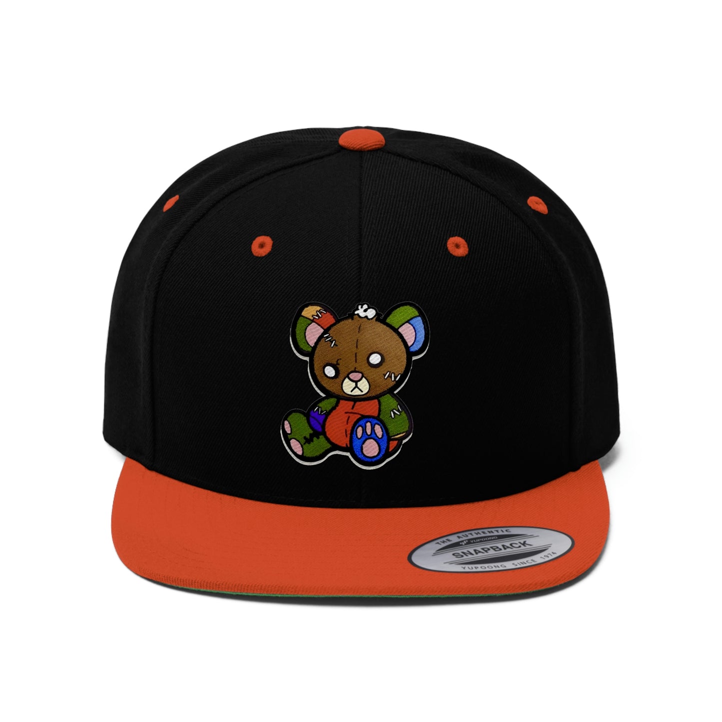 Bear Flat Bill Hat - R