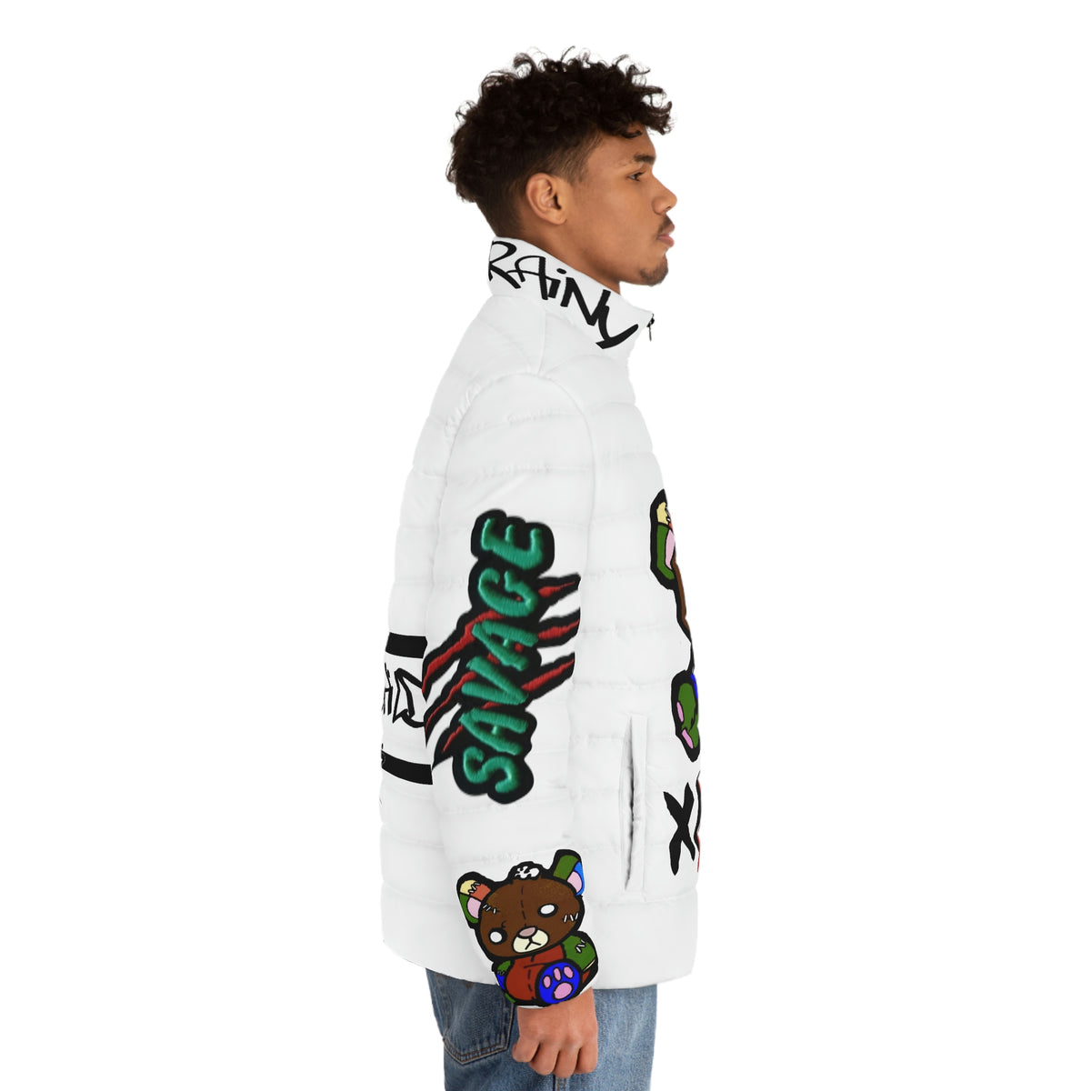 Unisex Puffer Jacket - SAVAGE - W (Mens Sizes)