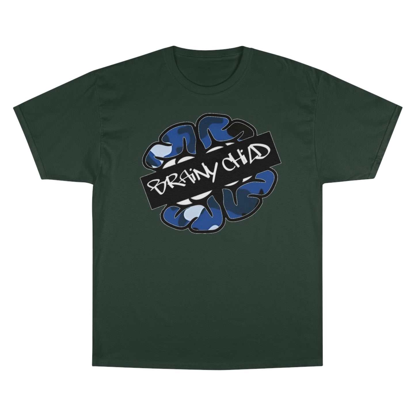 Unisex Champion BRAINIAC T-Shirt - W B Camo