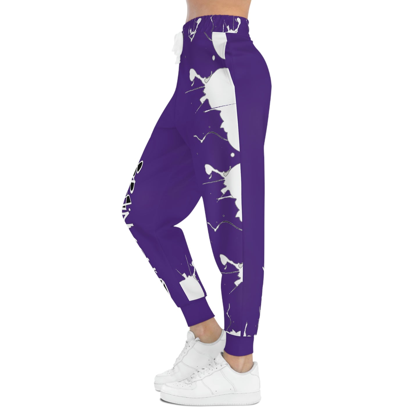 Unisex - Athletic Joggers - Purple