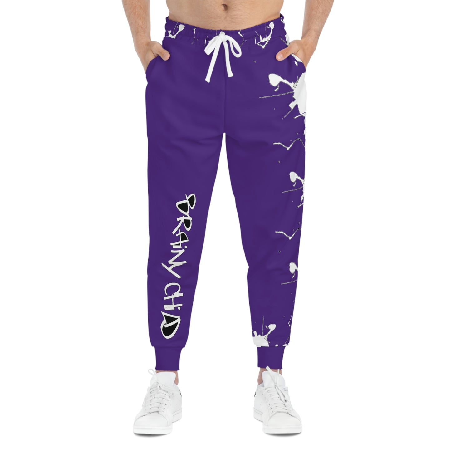 Unisex - Athletic Joggers - Purple