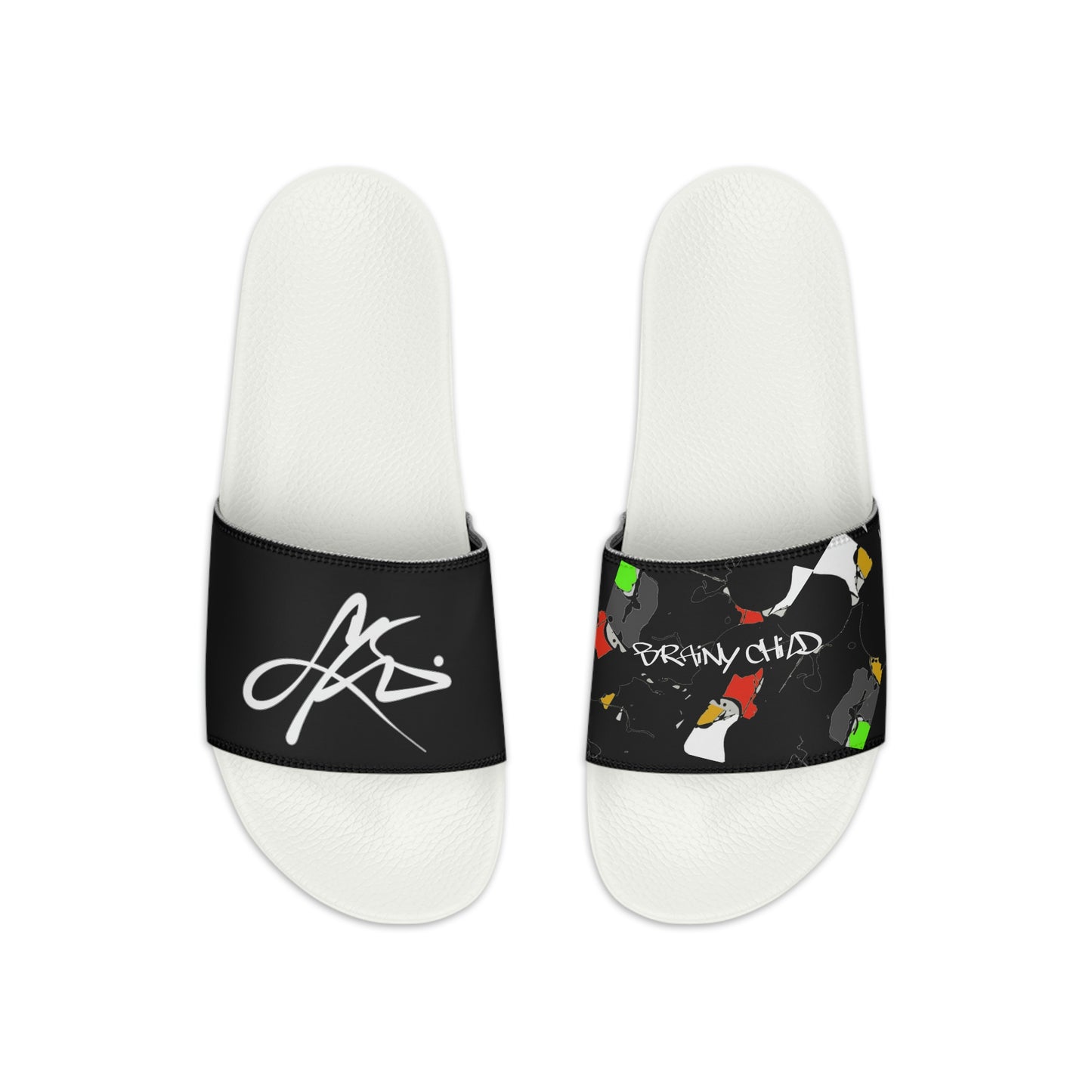 Unisex Slide Sandals - SLAM DUNK - W