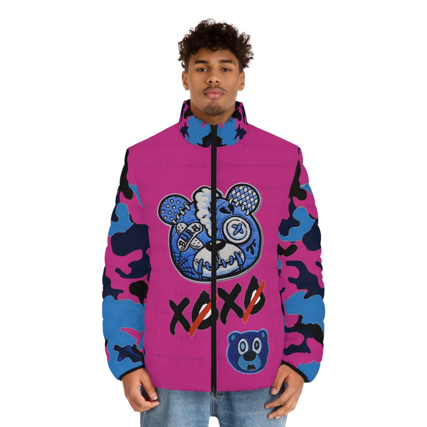 Custom Puffer Jacket - HP Bear