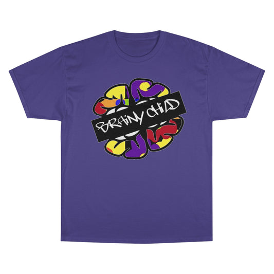 Unisex Champion BRAINIAC T-Shirt - Purple