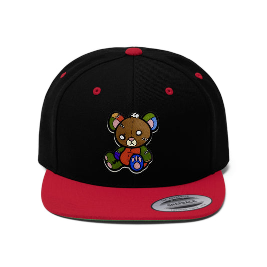 Bear Flat Bill Hat - R