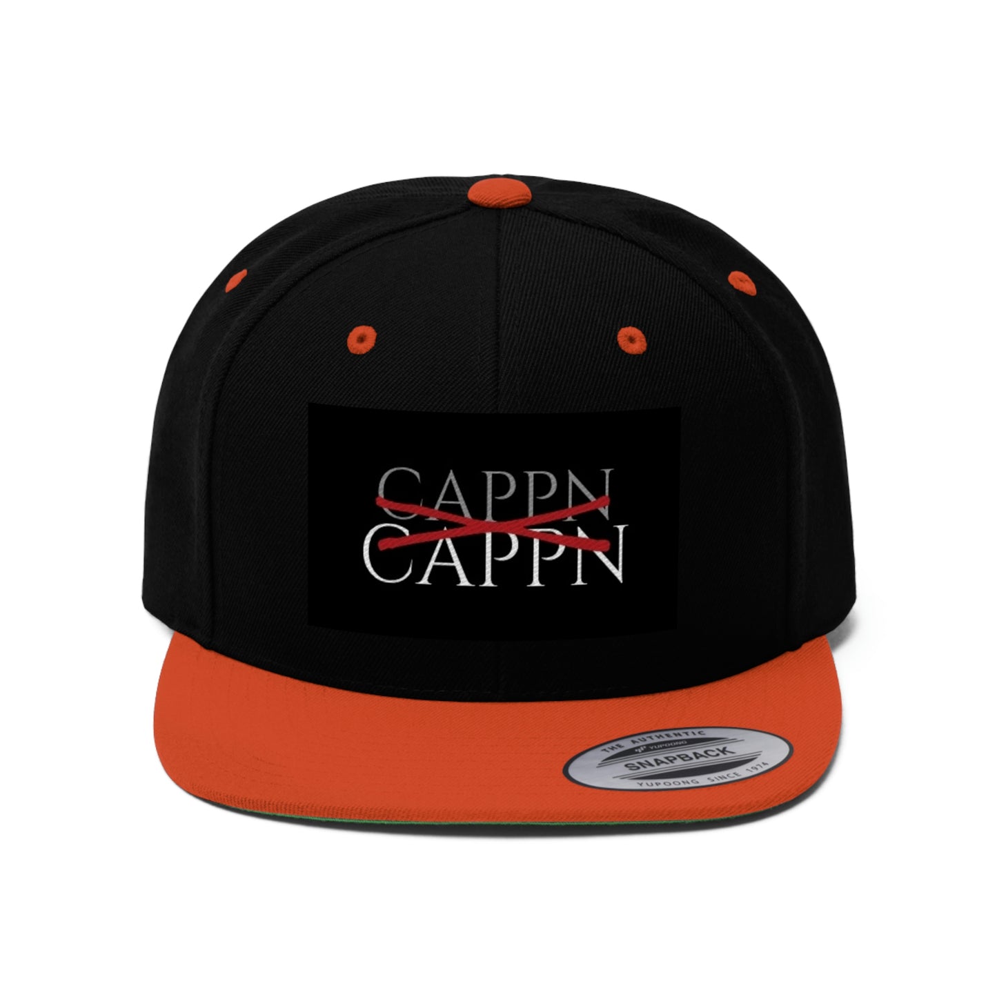 No CAPPN Flat Bill Hat - B